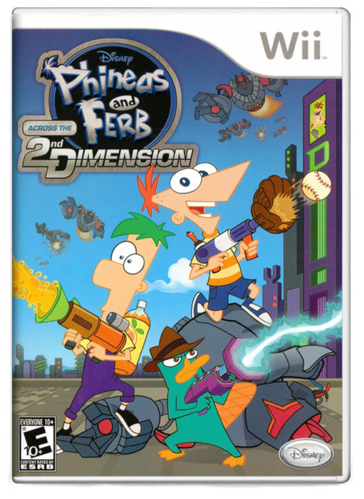 Phineas and Ferb: Across the 2nd Dimension - Nintendo Wii (Refurbished)
