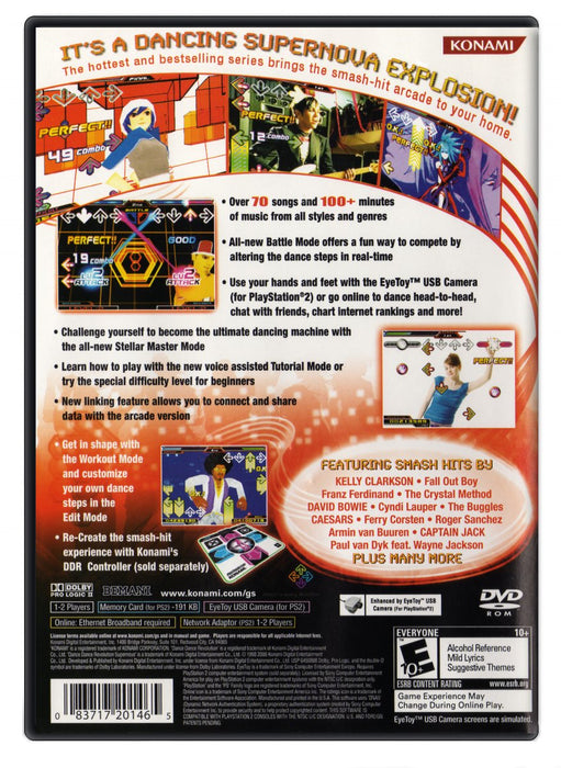 Dance Dance Revolution Supernova - PlayStation 2 (Refurbished)