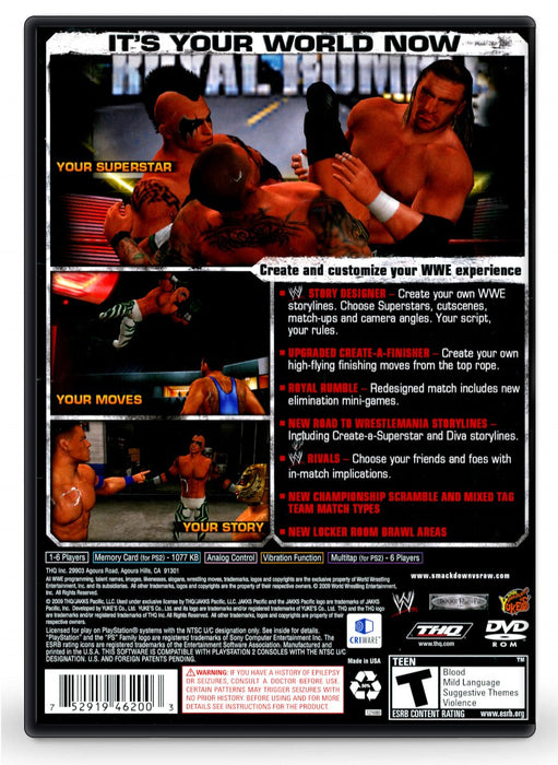 WWE SmackDown vs Raw 2010 - PlayStation 2 (Refurbished)