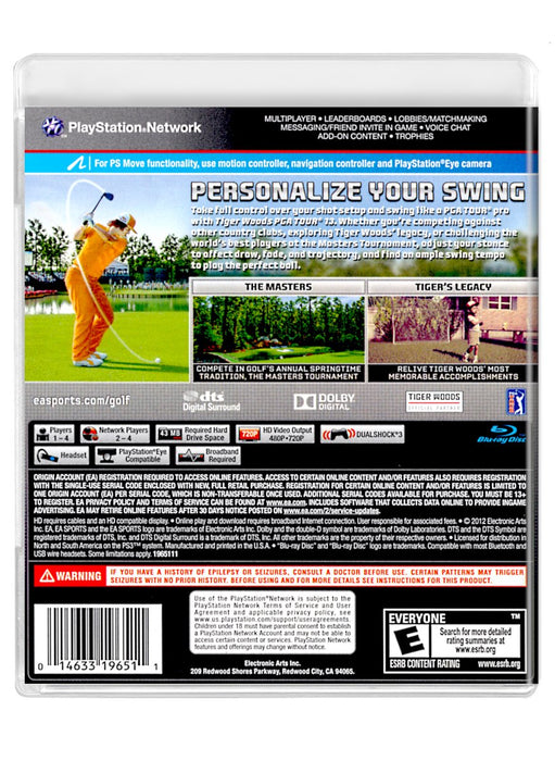Tiger Woods PGA Tour 13 - PlayStation 3 (Refurbished)