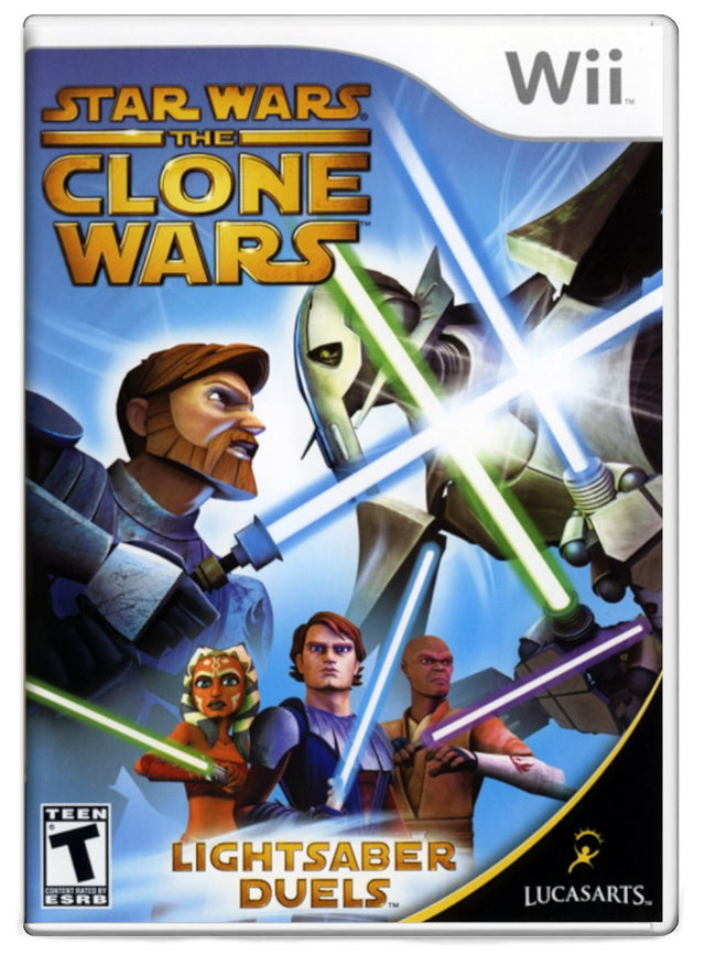 Star Wars: The Clone Wars Lightsaber Duel - Nintendo Wii (Refurbished)