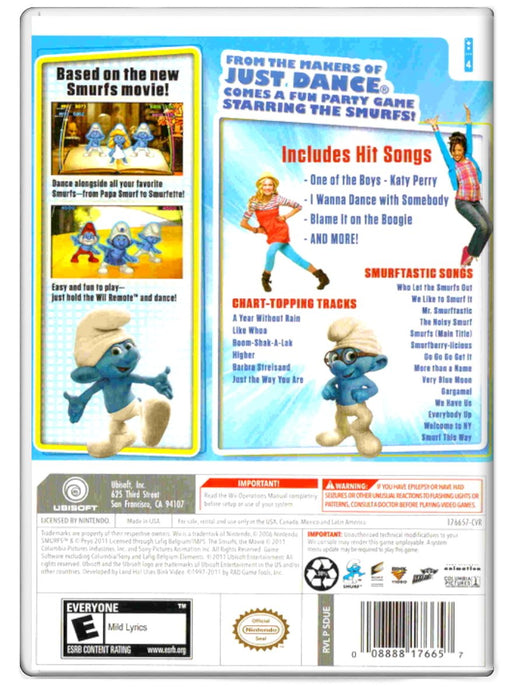 The Smurfs Dance Party - Nintendo Wii (Refurbished)
