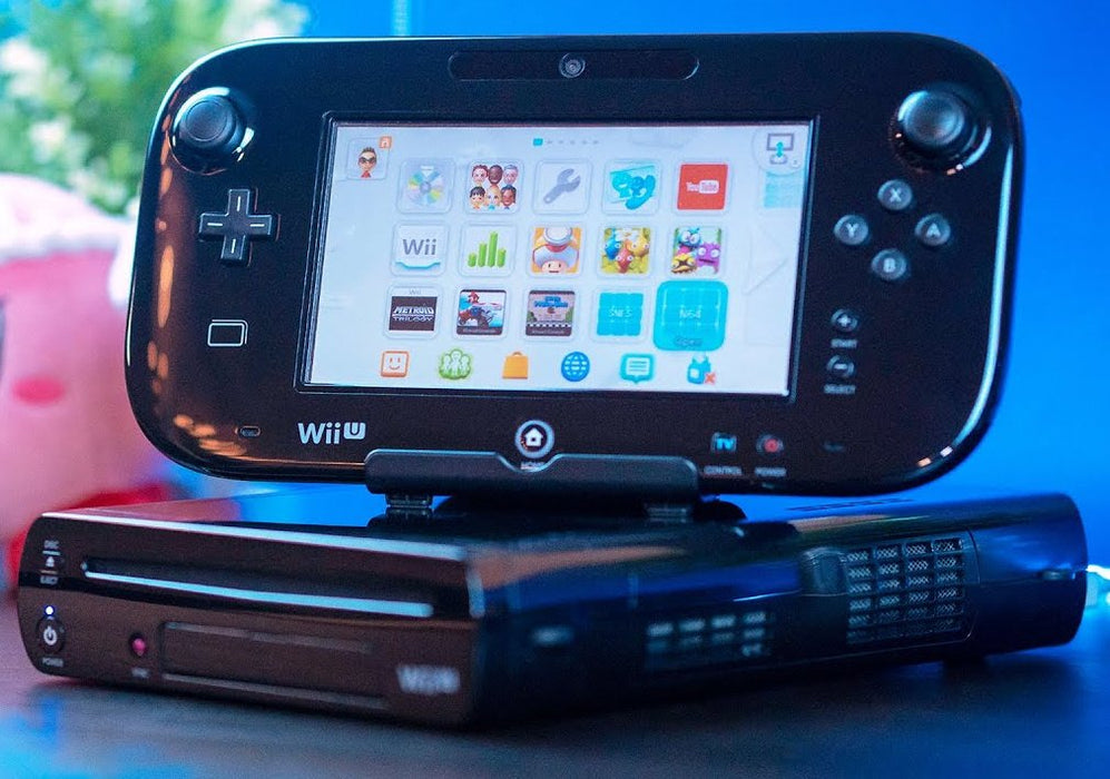 Wii U System 32 GB - Black Nintendo Console on Sale