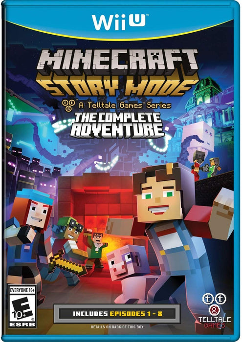 Minecraft Story Mode The Complete Adventure - Nintendo Wii U (Refurbished)