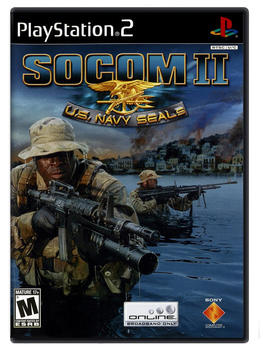 SOCOM II US Navy Seals - PlayStation 2 (Refurbished)