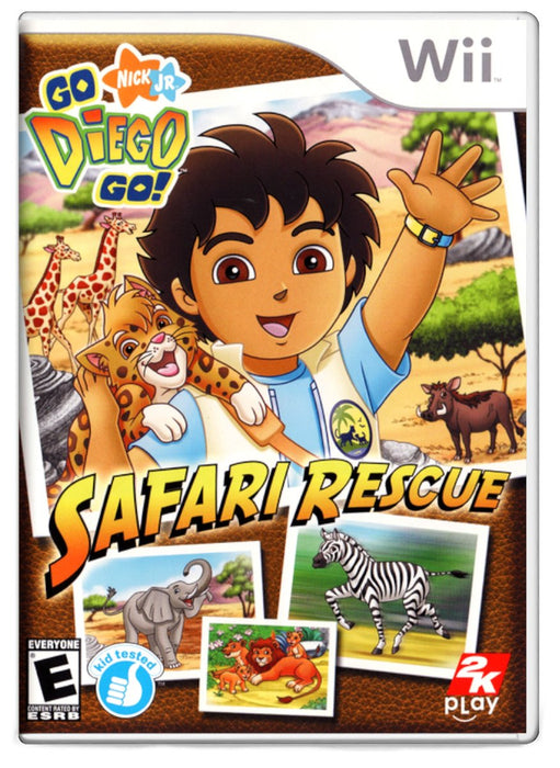 Go Diego Go Safari Rescue - Nintendo Wii (Refurbished)