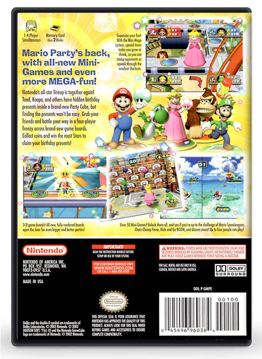 Mario Party 4 - Nintendo GameCube (Refurbished)
