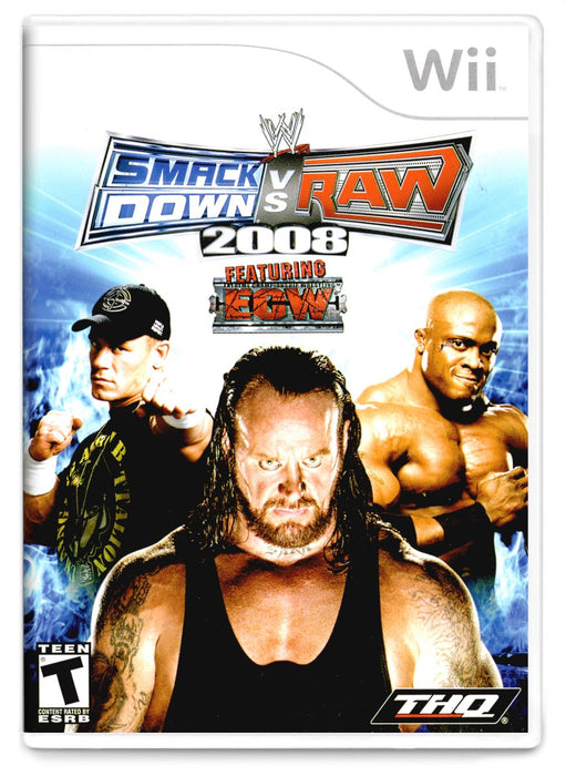 WWE Smackdown vs Raw 2008 - Nintendo Wii (Refurbished)