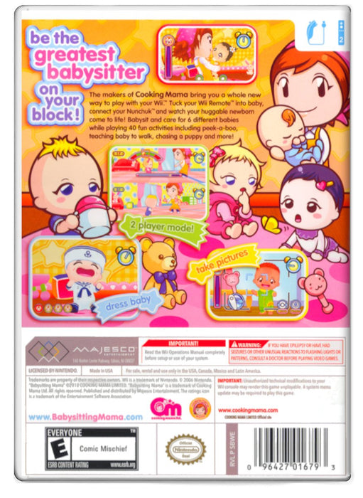 Babysitting Mama - Nintendo Wii (Refurbished)