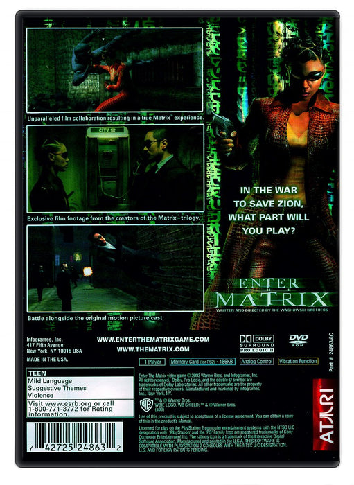 Enter The Matrix - PlayStation 2 (Refurbished)