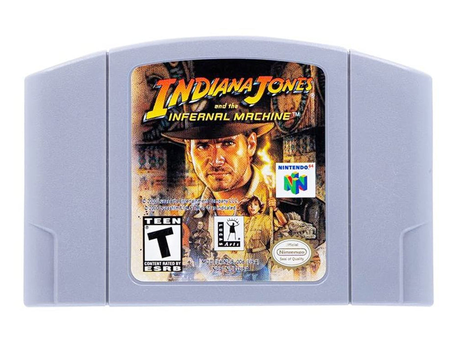 Indiana Jones and the Infernal Machine - Nintendo 64 (Refurbished - Good)