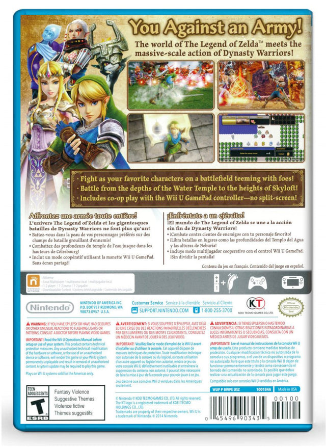 Hyrule Warriors - Nintendo Wii U (Refurbished)