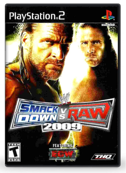 WWE SmackDown vs Raw 2009 - PlayStation 2 (Refurbished)