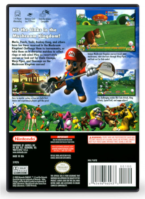 Mario Golf Toadstool Tour - Nintendo GameCube (Refurbished)