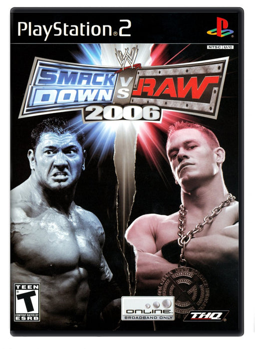 WWE SmackDown vs Raw 2006 - PlayStation 2 (Refurbished)