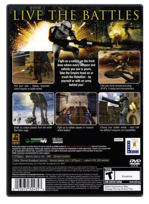 Star Wars Battlefront - PlayStation 2 (Refurbished)