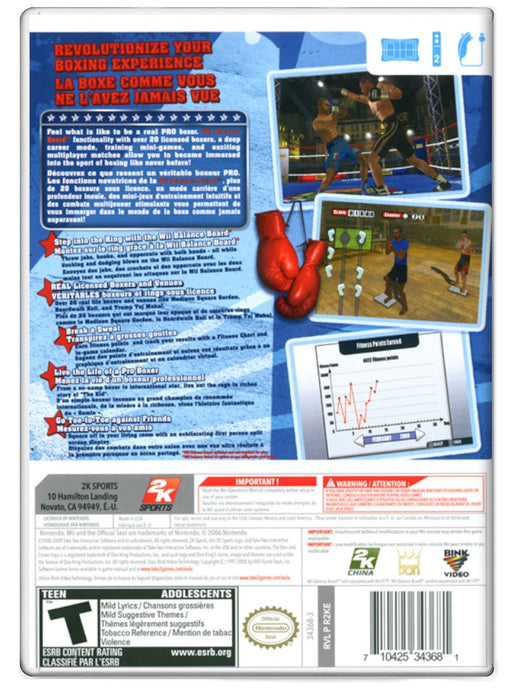 Don King Boxing - Nintendo Wii (Refurbished)