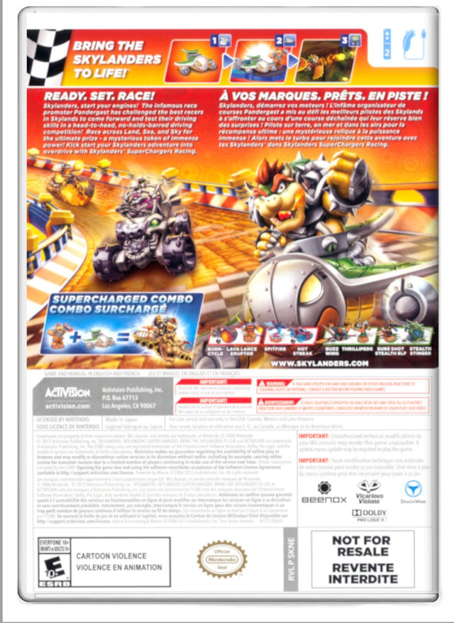 Skylanders Superchargers Standalone - Nintendo Wii (Refurbished)