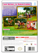 Barbie Horse Adventures Riding Camp - Nintendo Wii (Refurbished)