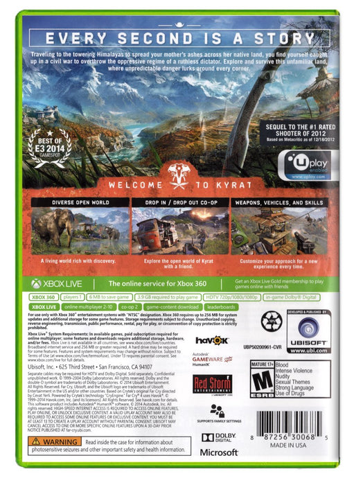 Far Cry 4 - Xbox 360 (Refurbished)