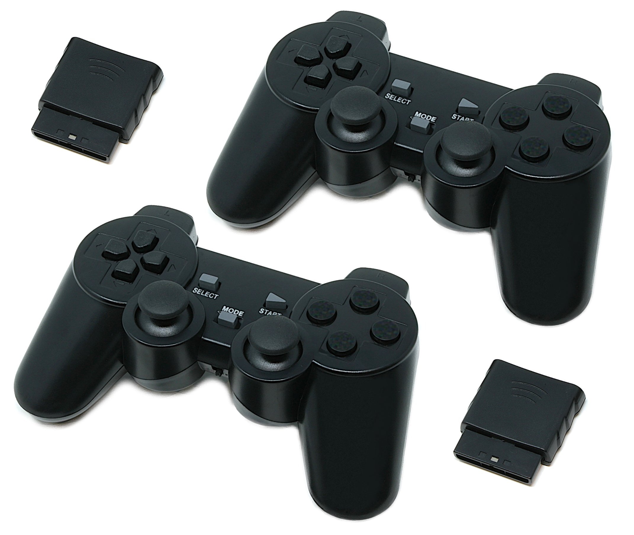 Mini Ps2 Controller Wireless Controllers for PlayStation PS2 by Voomwa + Pick your Color