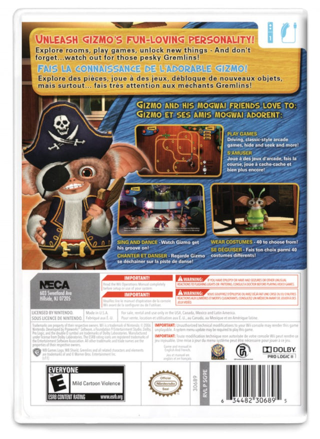 Gremlins Gizmo - Nintendo Wii (Refurbished)