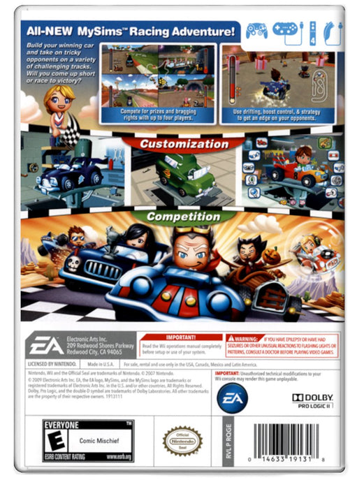 MySims Racing - Nintendo Wii (Refurbished)