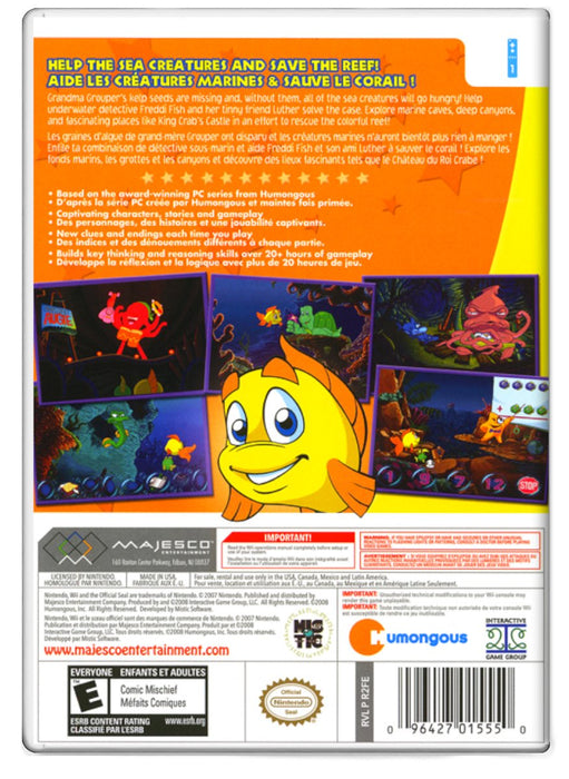 Freddi Fish in Kelp Seed Mystery - Nintendo Wii (Refurbished)