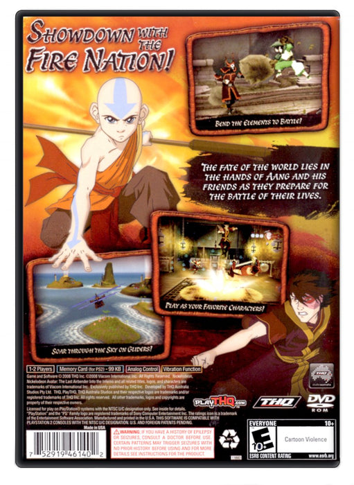 Avatar: The Last Airbender-Into the Inferno - PlayStation 2 (Refurbished)