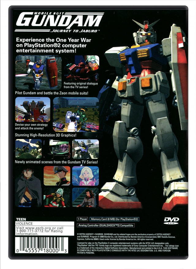 Mobile Suit Gundam: Journey to Jaburo - PlayStation 2 (Refurbished)