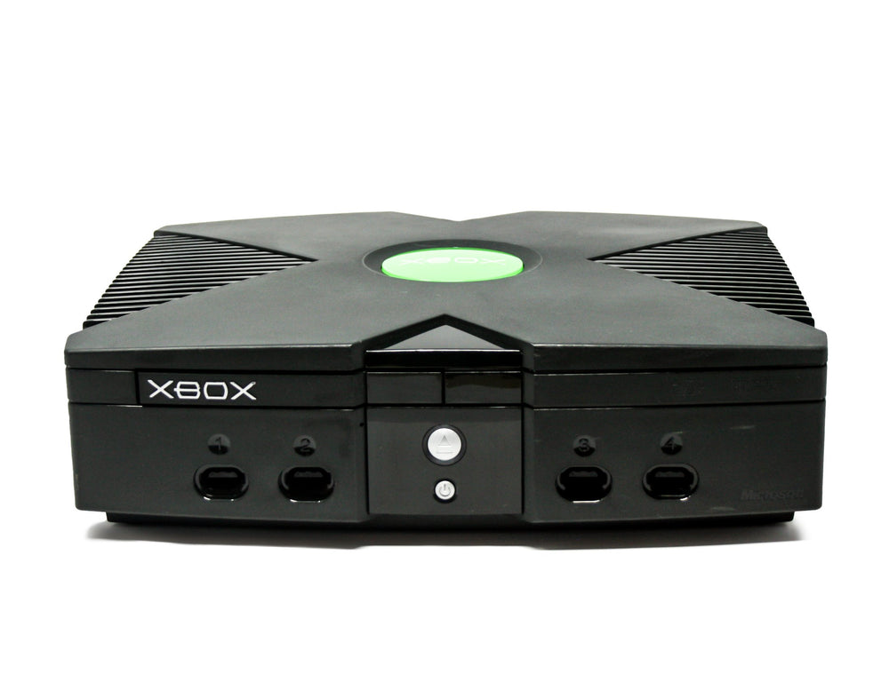 Regular Xbox Console Microsoft Xbox Original Console Black - 2 Player Pack (Refurbished ...