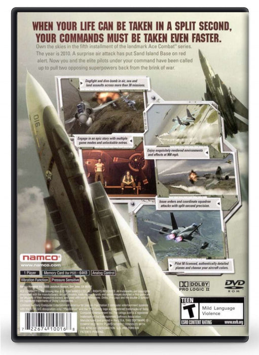 Ace Combat 5: The Unsung War - PlayStation 2 (Refurbished)