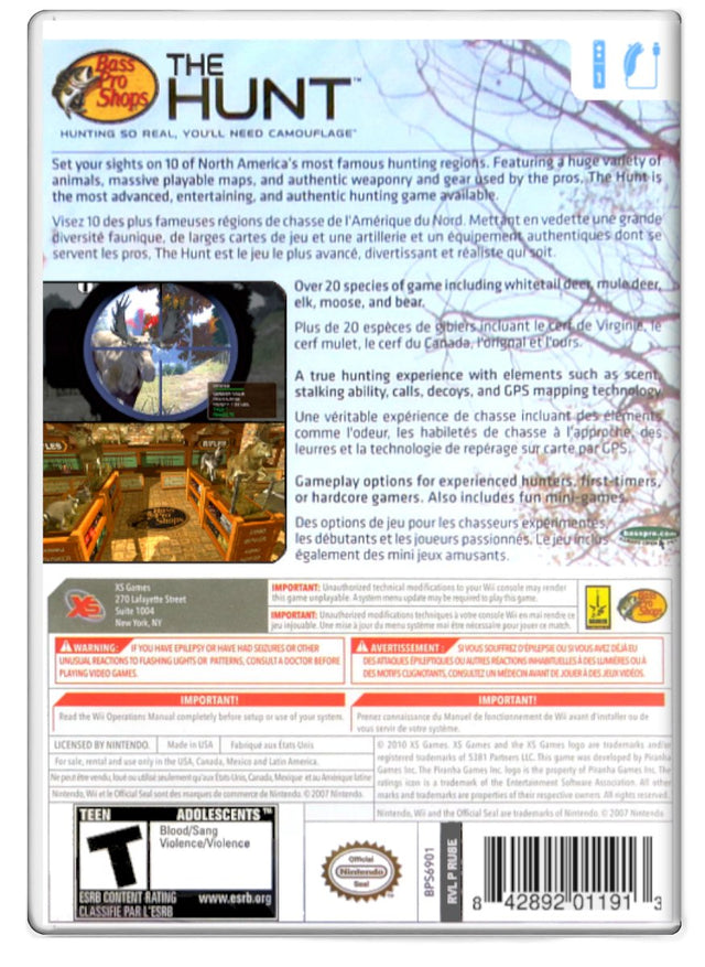 Bass Pro Shops: The Hunt - Nintendo Wii (Refurbished)