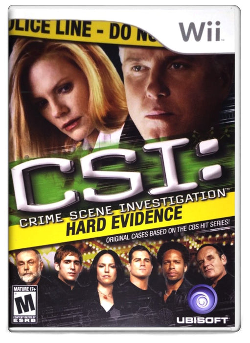CSI Hard Evidence - Nintendo Wii (Refurbished)