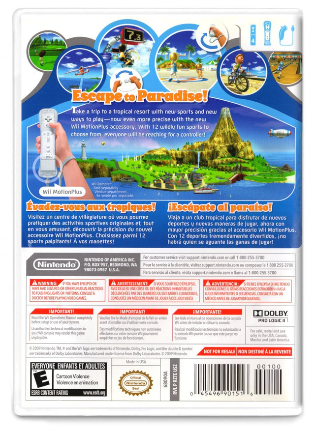 Wii Sports Resort - Nintendo Wii  (Refurbished - Excellent)