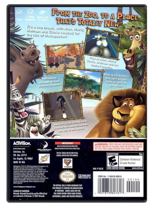 Madagascar - Nintendo GameCube (Refurbished)