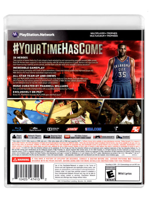 NBA 2K15 - PlayStation 3 (Refurbished)