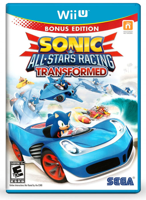 Sonic All-Stars Racing Transformed - Nintendo Wii U (Refurbished)
