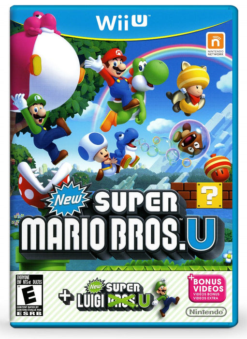 New Super Mario Bros U and New Super Luigi U - Nintendo Wii U (Refurbished)