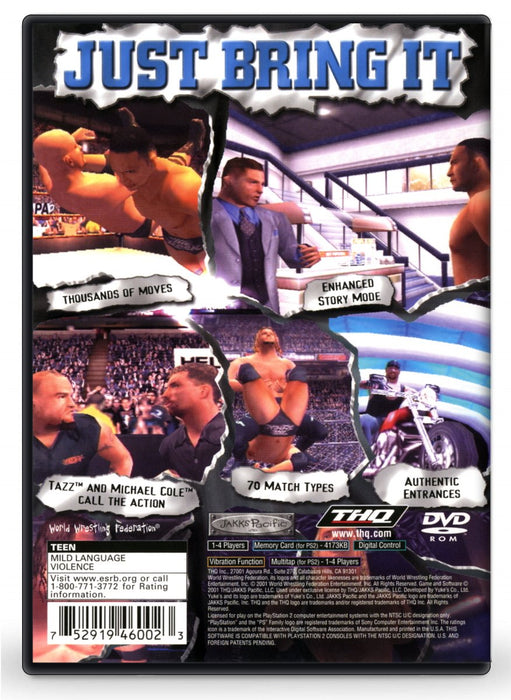 WWF Smackdown! Just Bring It - PlayStation 2 (Refurbished)