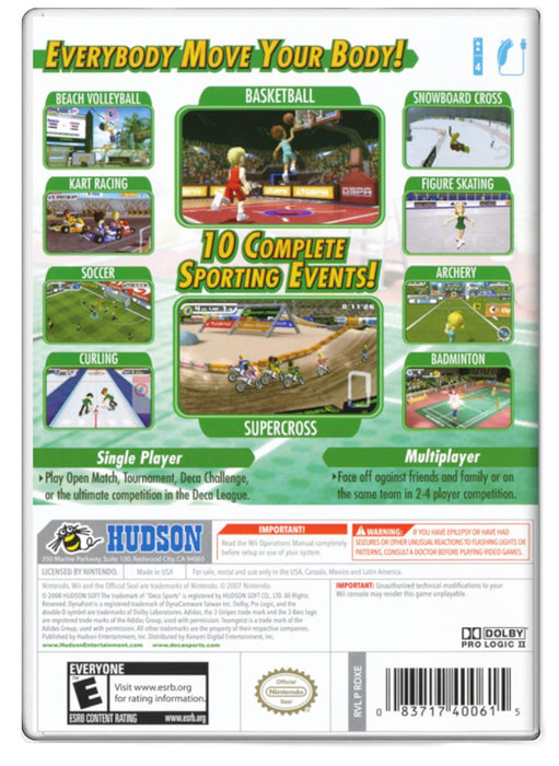 Deca Sports - Nintendo Wii (Refurbished)