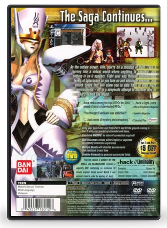 .Hack Part 2: Mutation - PlayStation 2 (Refurbished)