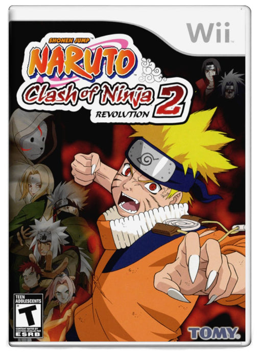 Naruto Clash of Ninja Revolution 2 - Nintendo Wii (Refurbished)
