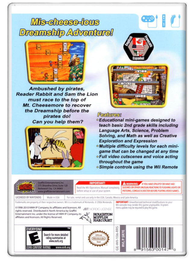 Reader Rabbit 2nd Grade - Nintendo Wii (Refurbished)