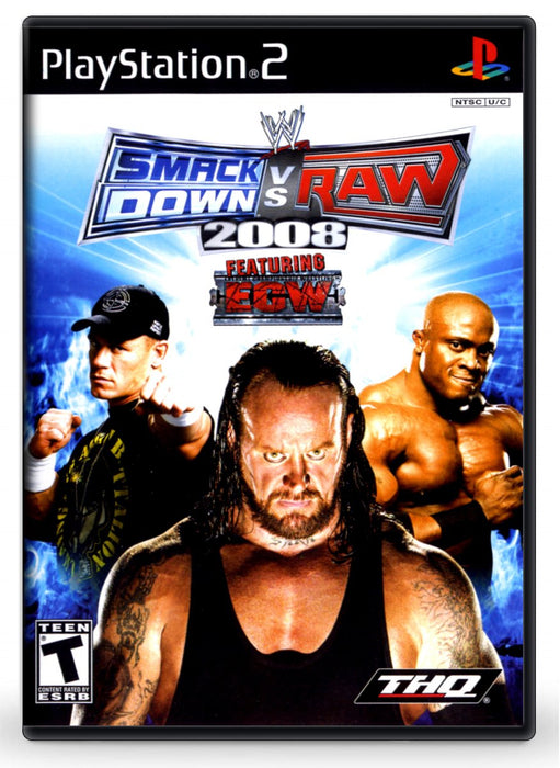 WWE SmackDown vs. RAW 2008 - PlayStation 2 (Refurbished)