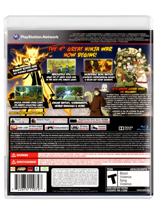 Naruto Shippuden: Ultimate Ninja Storm 3- PlayStation 3 (Refurbished)