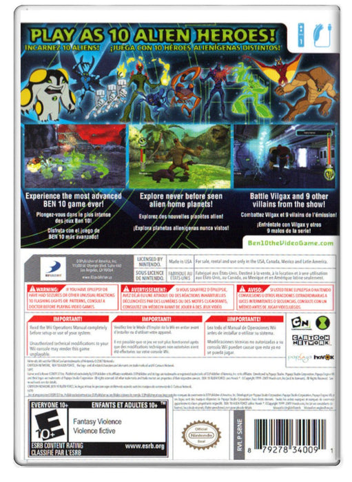 Ben 10 Alien Force: Vilgax Attacks - Nintendo Wii (Refurbished)