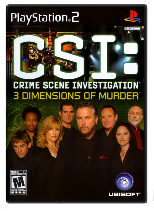 CSI: 3 Dimensions of Murder - PlayStation 2 (Refurbished)