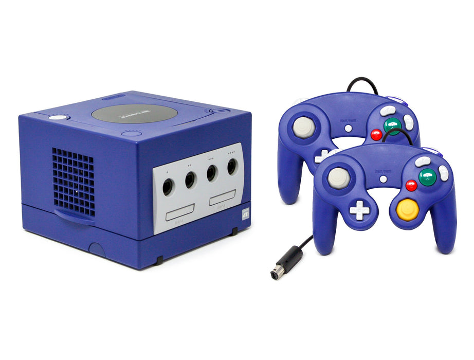 Nintendo GameCube Indigo - 2 Player Pack (Refurbished)