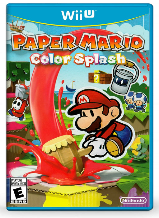 Paper Mario Color Splash - Nintendo Wii U (Refurbished)